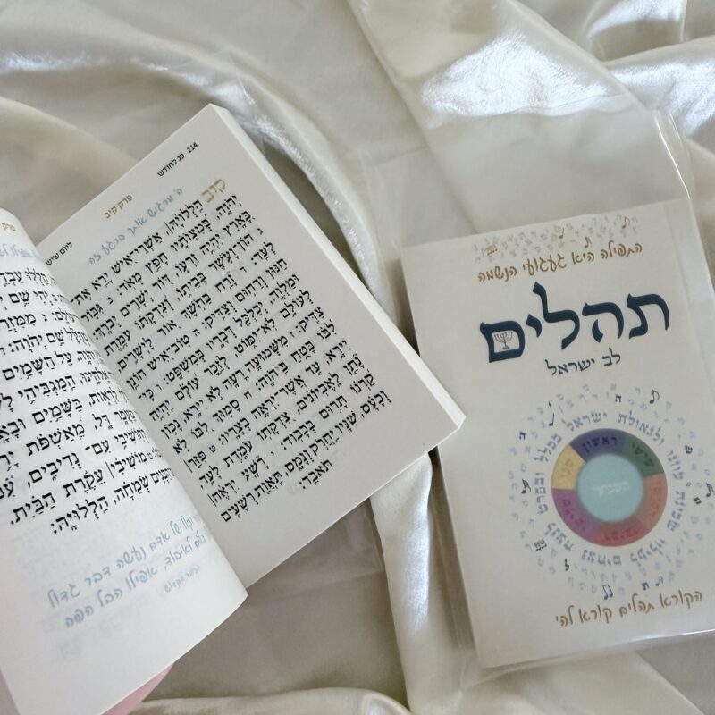 ספר תהילים "לב ישראל" – עם פירושים, תפילות ונקודות התבוננות